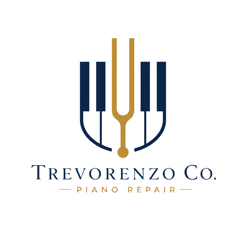 Trevorenzo Co. piano repair logo